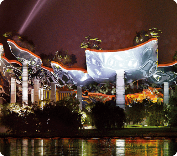 노들예술섬 디자인안 - 토마스 헤더윅